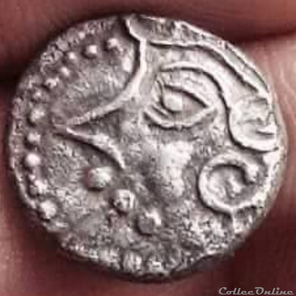 DT série 884 Quinaire KALETEDOY monnaie antique gauloise dt serie 884 quinaire kaletedoy
