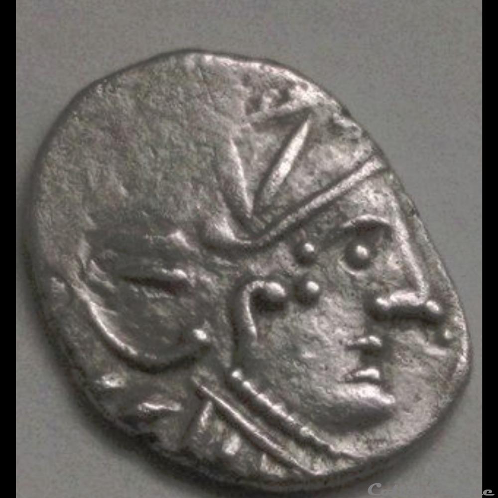 série 869 DT ???? denier au cavalier monnaie antique gauloise serie 869 dt denier au cavalier