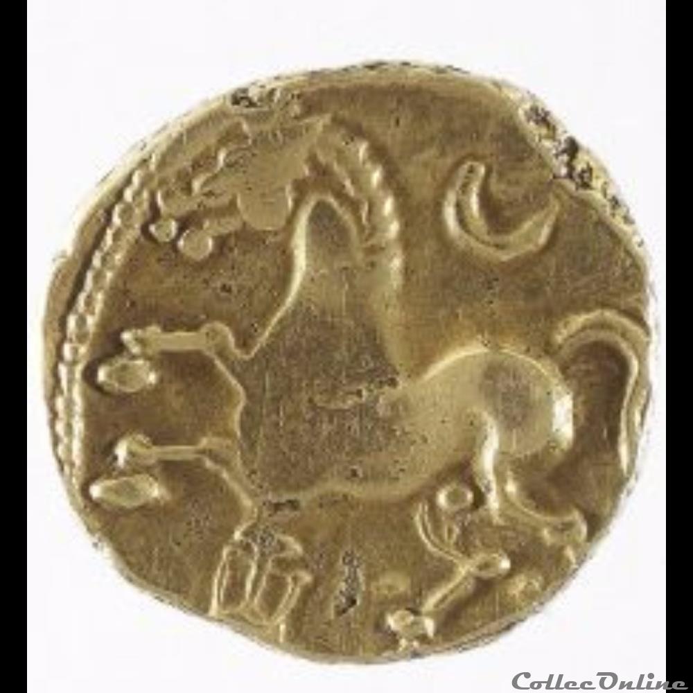 Série 1226 DT 3603 Statère de VERCINGETORIXS monnaie antique gauloise serie 1226 dt 3603 statere de vercingetorixs