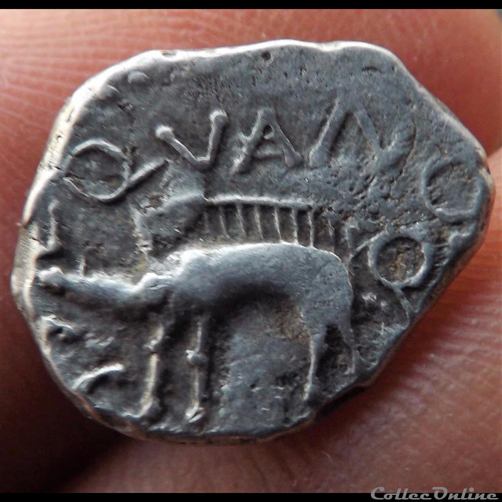 Série 941 DT 3243 Quinaire SEQVANOIOTVOS 2 monnaie antique gauloise serie 941 dt 3243 quinaire seqvanoiotvos