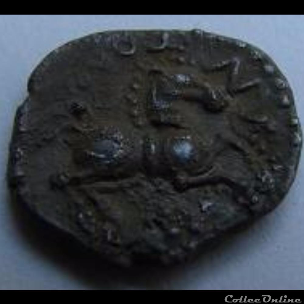 Série 971 DT 3265 Quinaire ARIVOS / SANTONOS ( incertaine Santons ) monnaie antique gauloise serie 971 dt 3265 quinaire arivos santonos incertaine santons