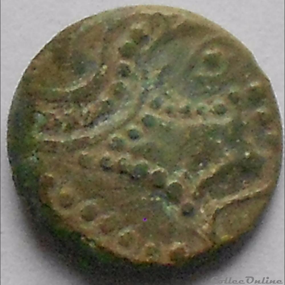 bronze ???? monnaie antique gauloise bronze