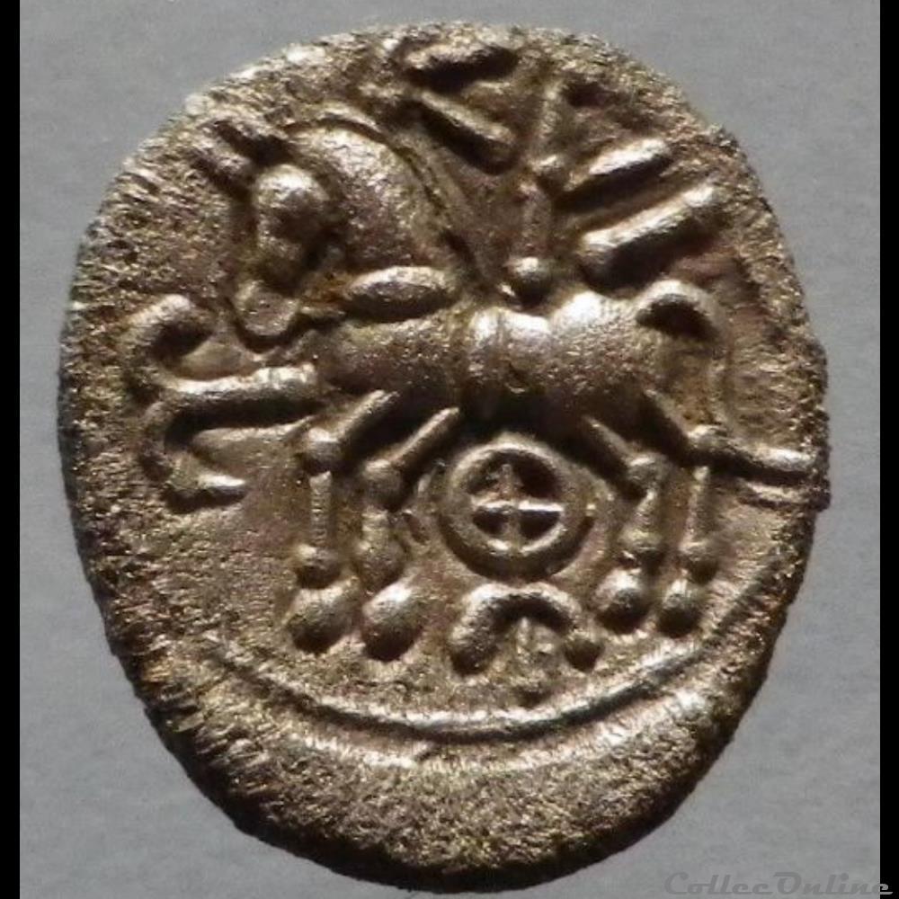 DT série 884 Quinaire KALETEDOY monnaie antique gauloise dt serie 884 quinaire kaletedoy