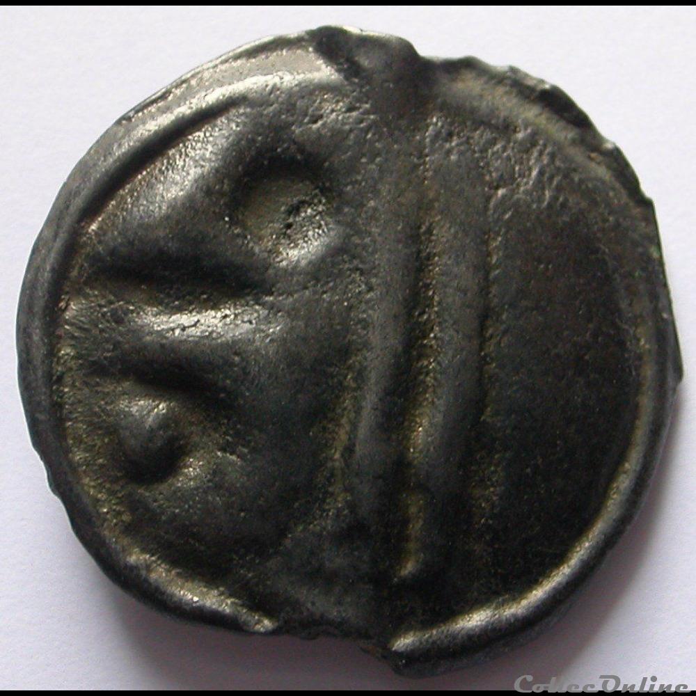 Série 854 DT Potin au bandeau monnaie antique gauloise serie 854 dt potin au bandeau