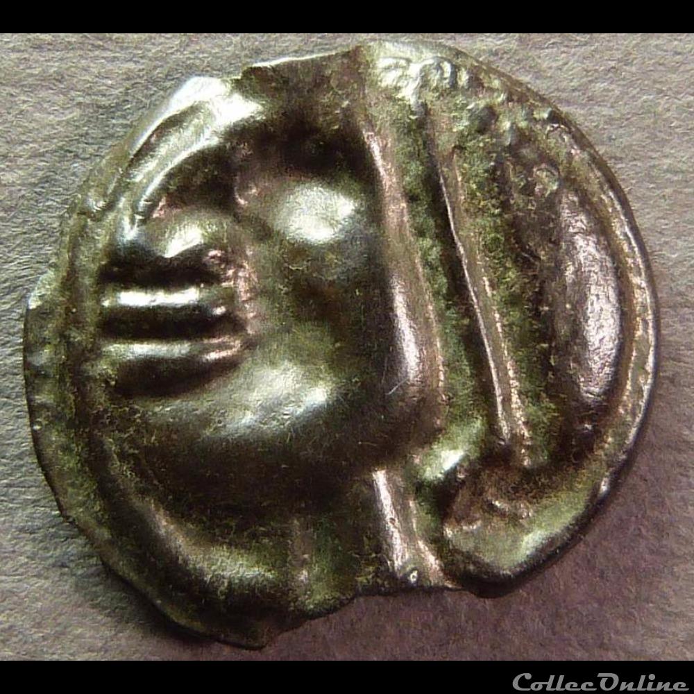 monnaie antique gauloise serie 890 dt 3203 potin a hippocampe