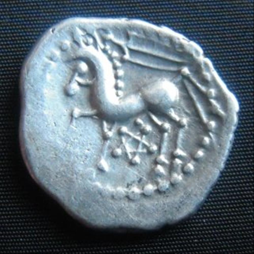 Série 1091 DT 3435 Quinaire au glaive et au pentagrame monnaie antique gauloise serie 1091 dt 3435 quinaire au glaive et au pentagrame