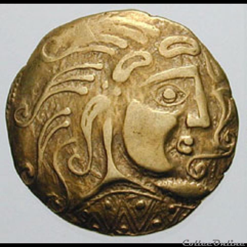 monnaie antique gauloise serie 12 dt 79 statere parisii