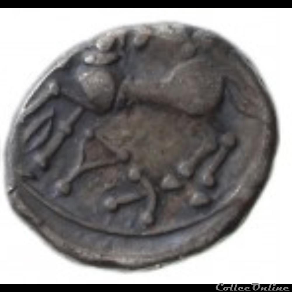 DT série 884 Quinaire KALETEDOY monnaie antique gauloise dt serie 884 quinaire kaletedoy