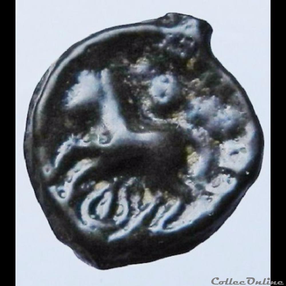 Série 962 DT 3259 Potin TVRONOS / CANTORIX monnaie antique gauloise serie 962 dt 3259 potin tvronos cantorix
