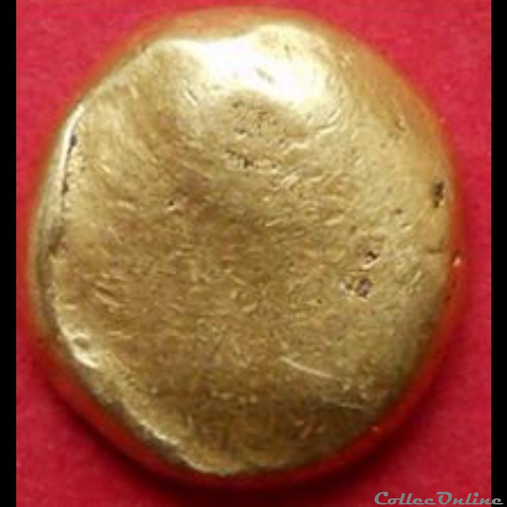 monnaie antique gauloise serie 493 dt 2537 statere globulaire a la croix
