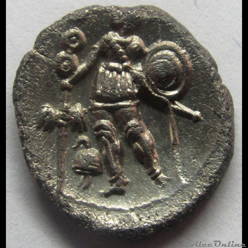 Série 1229 DT 3605 quinaire EPAD au guerrier monnaie antique gauloise serie 1229 dt 3605 quinaire epad au guerrier