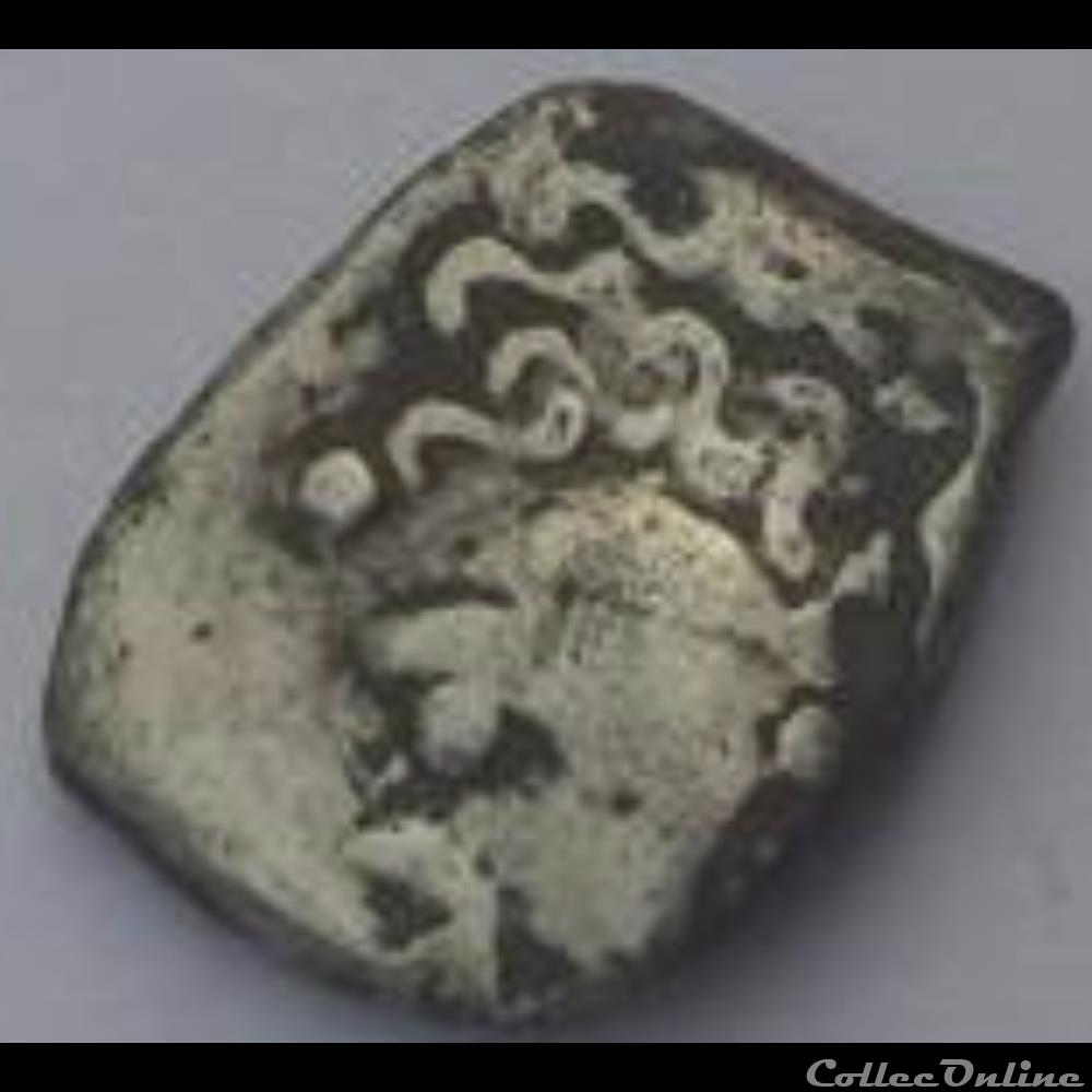 Savès 100 - Drachme à la tête négroïde monnaie antique gauloise saves 100 drachme a la tete negroide