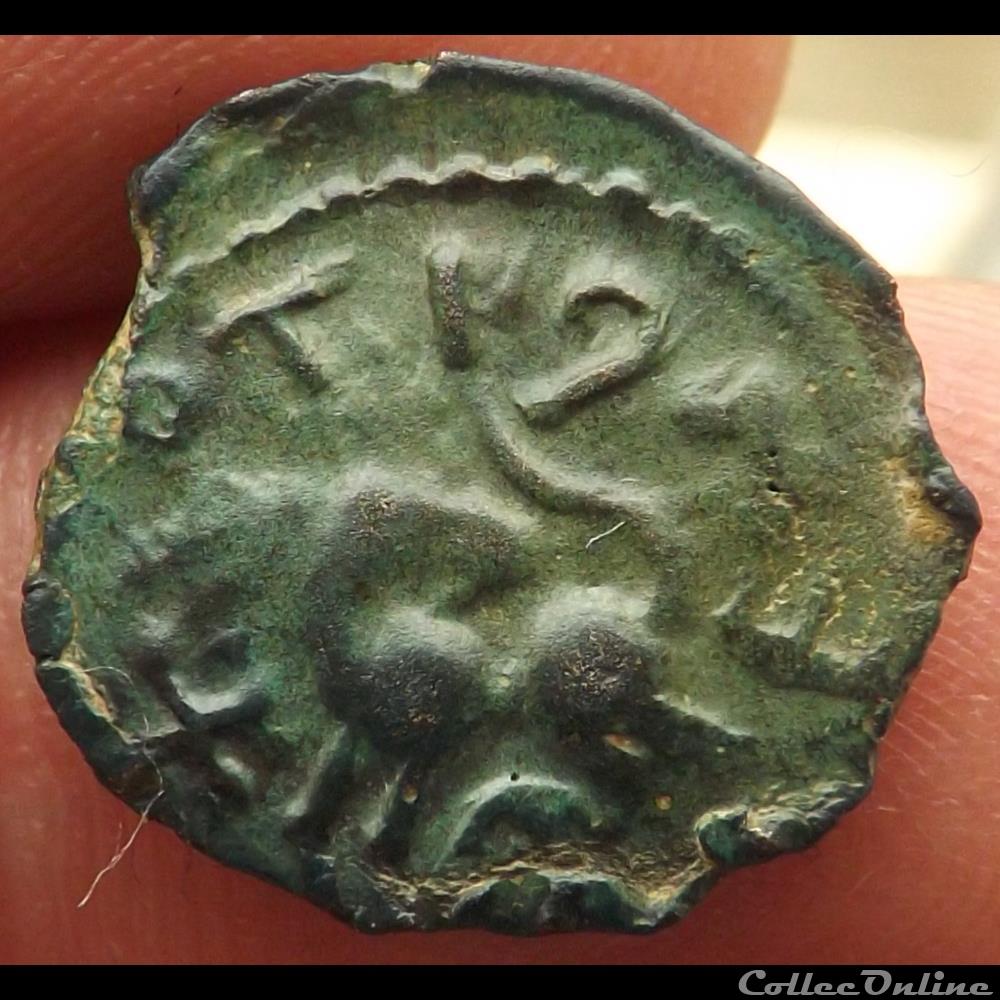 DT 687 bronze Lingon EKPITO monnaie antique gauloise dt 687 bronze lingon ekpito