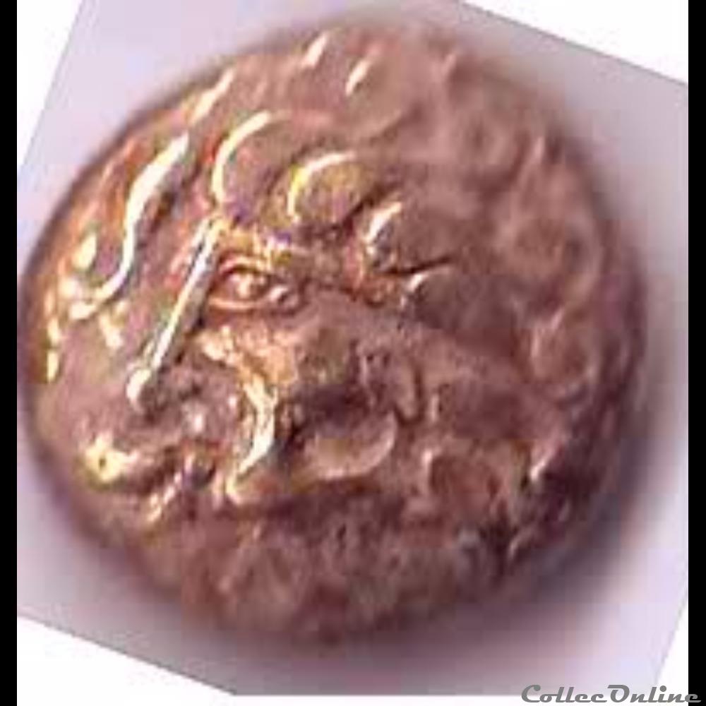 monnaie antique gauloise serie 875 dt 3181 statere au triskele type de chenove