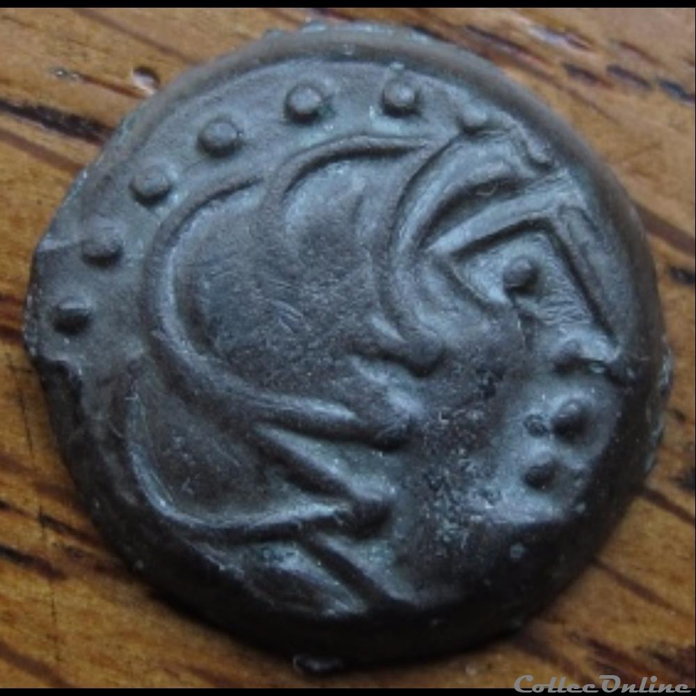 Série 556 DT 2633 Bronze SIINV monnaie antique gauloise serie 556 dt 2633 bronze siinv