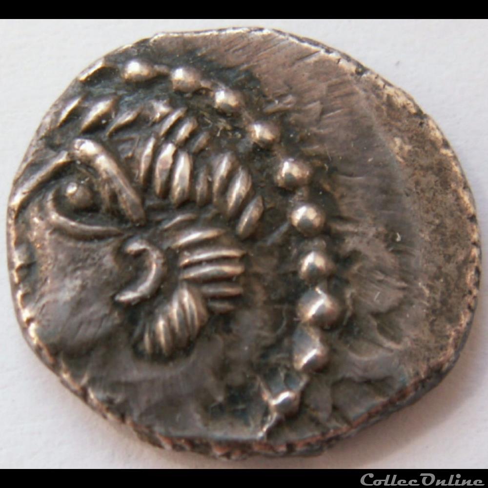 Série 911 DT 3220 Quinaire DIASVLOS monnaie antique gauloise serie 911 dt 3220 quinaire diasvlos