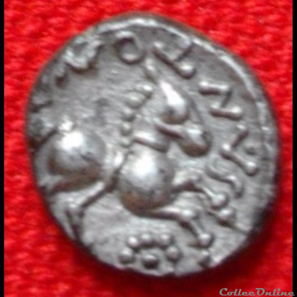 Série 971 DT 3265 Quinaire ARIVOS / SANTONOS ( incertaine Santons ) monnaie antique gauloise serie 971 dt 3265 quinaire arivos santonos incertaine santons