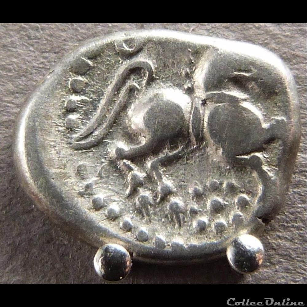 Série 971 DT 3265 Quinaire ARIVOS / SANTONOS ( incertaine Santons ) monnaie antique gauloise serie 971 dt 3265 quinaire arivos santonos incertaine santons