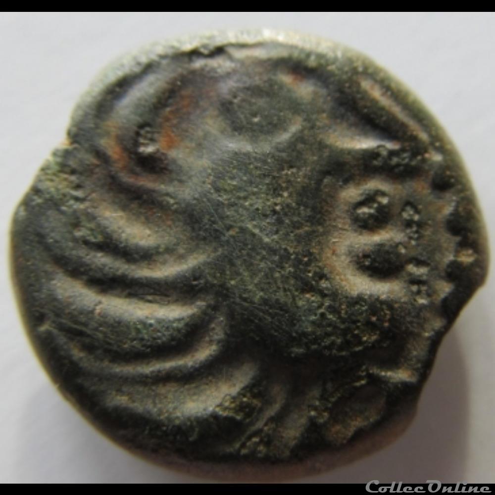 Série 556 DT 2636 Bronze YLLYCI monnaie antique gauloise serie 556 dt 2636 bronze yllyci