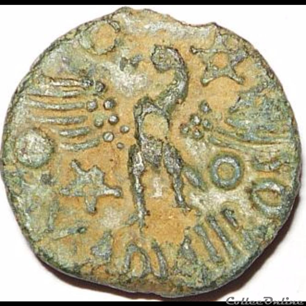 DT 2587 Bronze VANDIINOS monnaie antique gauloise dt 2587 bronze vandiinos