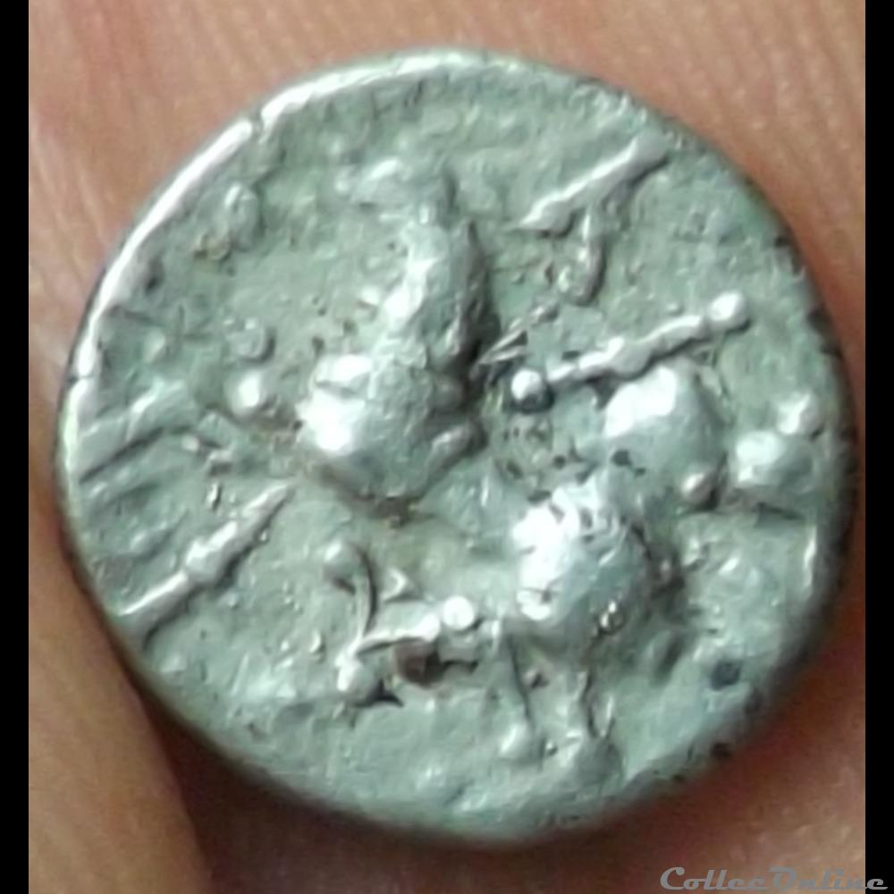 DT série 884 Quinaire KALETEDOY monnaie antique gauloise dt serie 884 quinaire kaletedoy