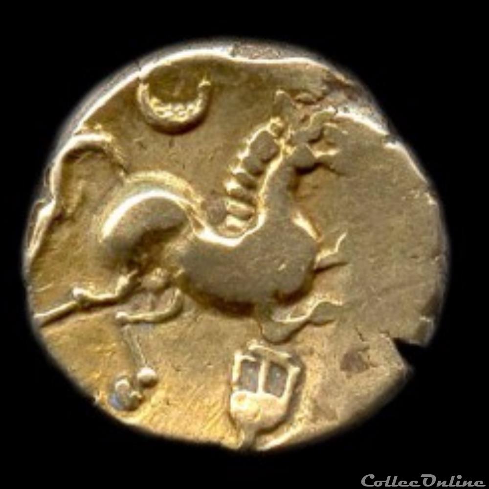 Série 1226 DT 3601 Statère de VERCINGETORIXS monnaie antique gauloise serie 1226 dt 3601 statere de vercingetorixs