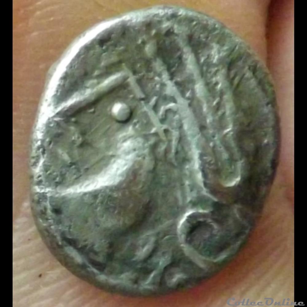 DT série 884 Quinaire KALETEDOY monnaie antique gauloise dt serie 884 quinaire kaletedoy