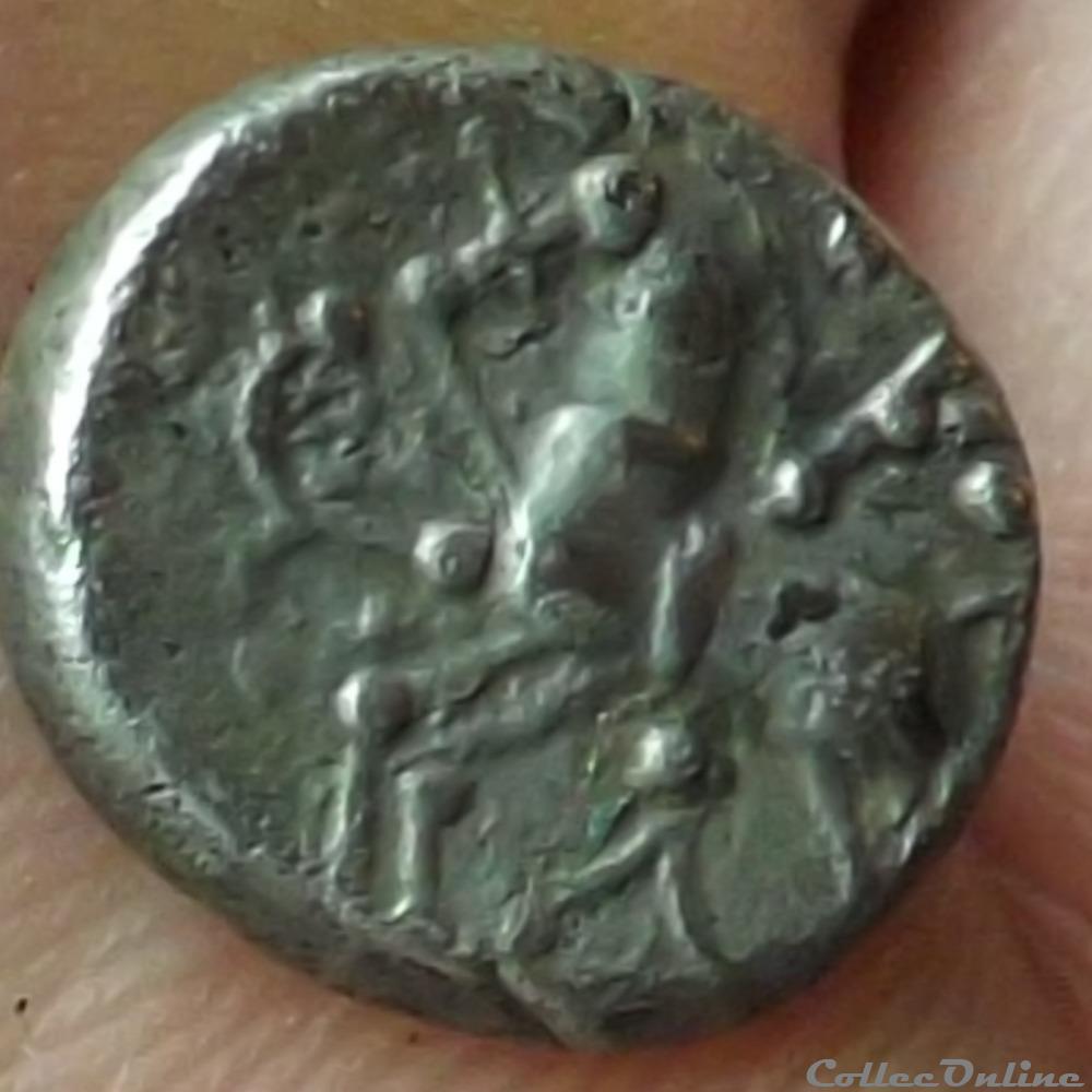 DT série 884 Quinaire KALETEDOY monnaie antique gauloise dt serie 884 quinaire kaletedoy