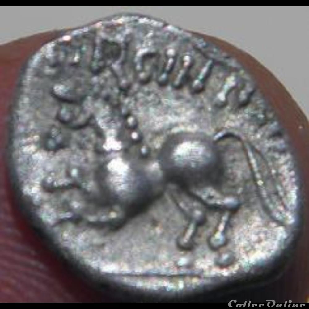 monnaie antique gauloise serie 917 dt 3229 quinaire coios orgiitirix