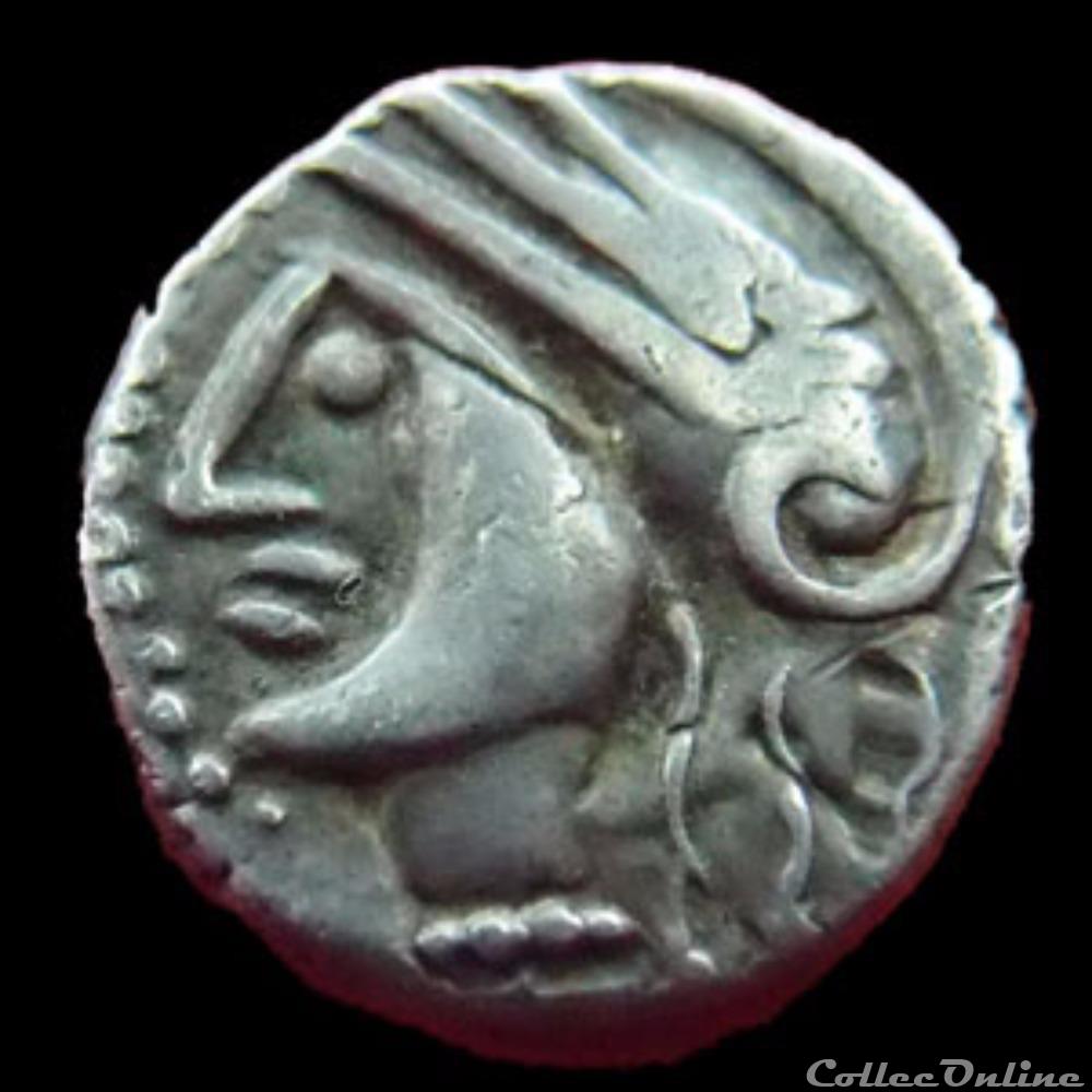 DT série 884 Quinaire KALETEDOY monnaie antique gauloise dt serie 884 quinaire kaletedoy