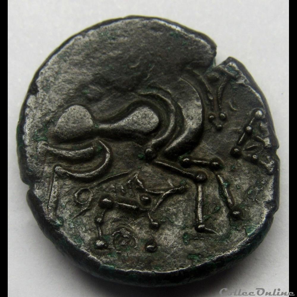 monnaie antique gauloise serie a dt 2336 statere coriosolite