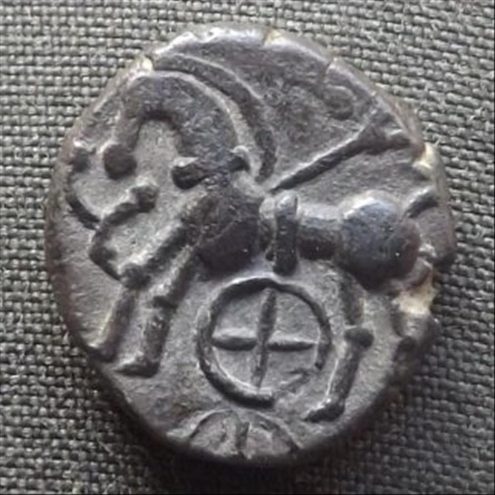DT série 884 Quinaire KALETEDOY monnaie antique gauloise dt serie 884 quinaire kaletedoy
