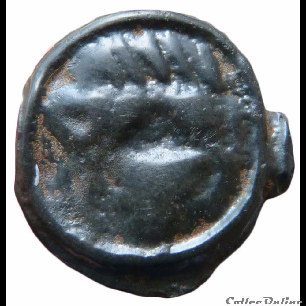 monnaie antique gauloise serie 24 dt 152 potin au sanglier et au bucrane