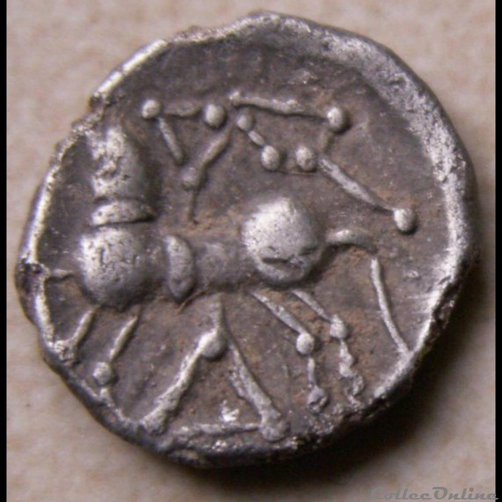 DT série 884 Quinaire KALETEDOY monnaie antique gauloise dt serie 884 quinaire kaletedoy