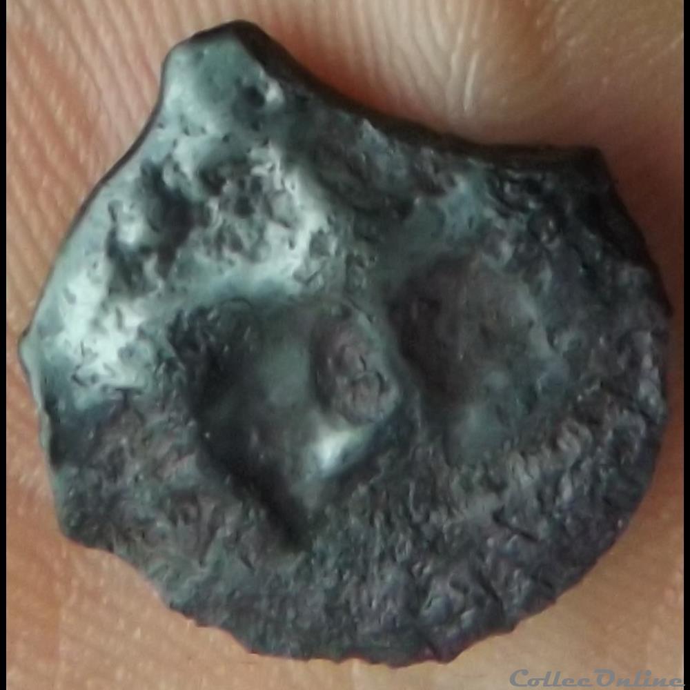 monnaie antique gauloise dt 229 potin au taureau et au lys
