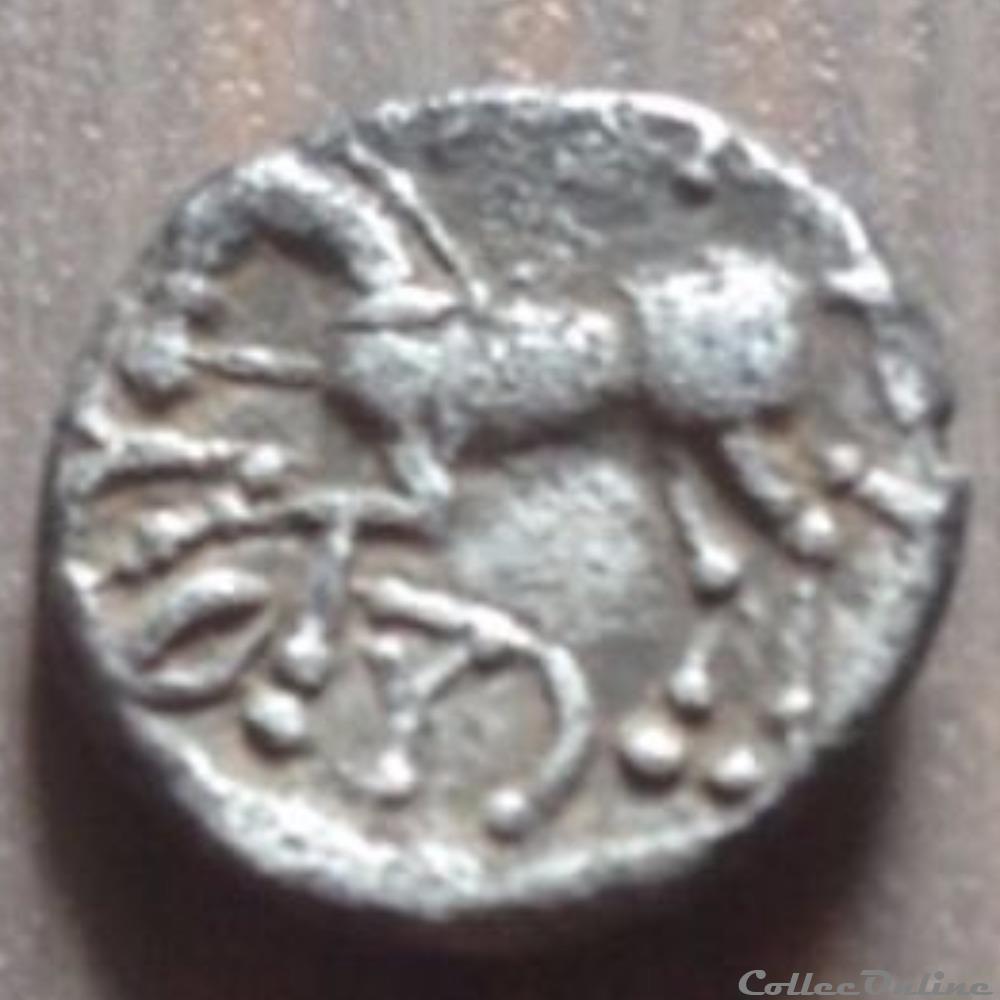DT série 884 Quinaire KALETEDOY monnaie antique gauloise dt serie 884 quinaire kaletedoy
