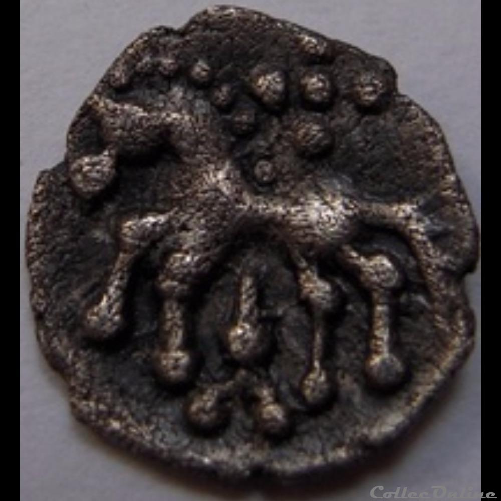 Obole de billon, “type de Manching II” monnaie antique gauloise obole de billon type de manching ii