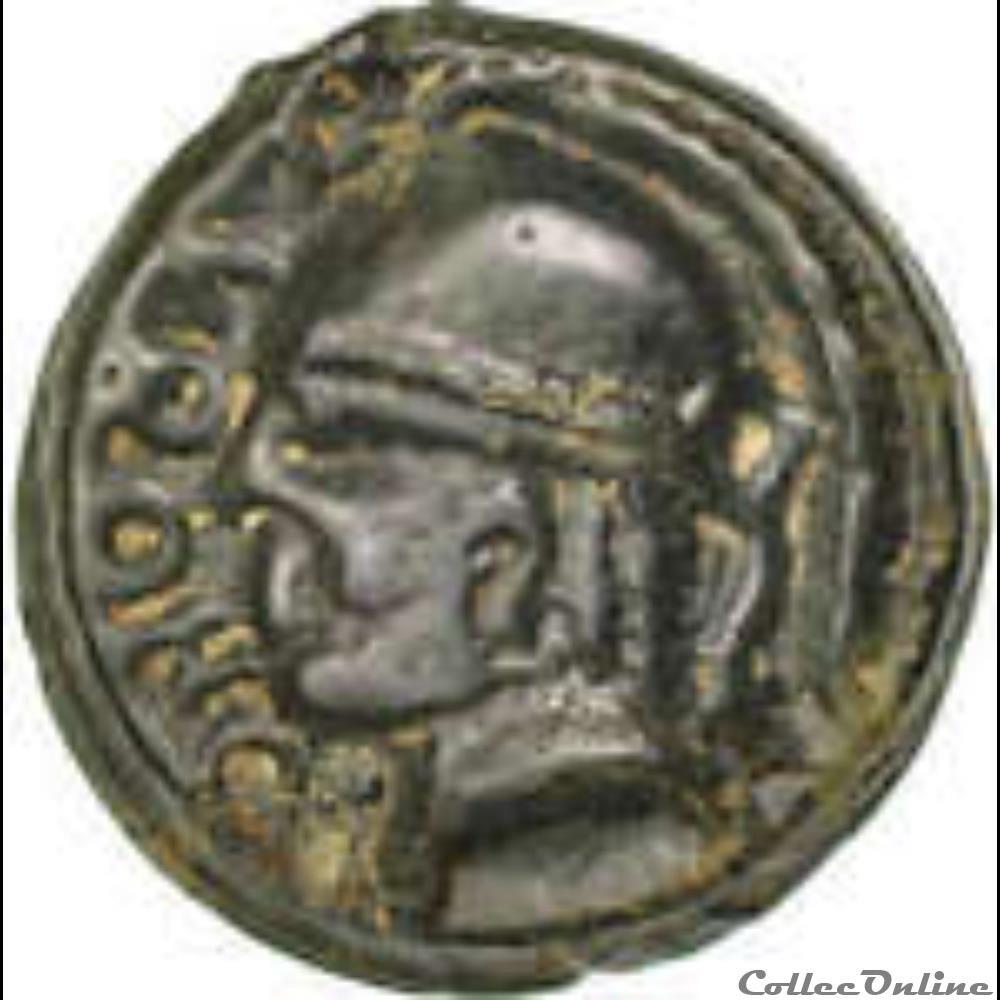 Série 962 DT 3259 Potin TVRONOS / CANTORIX monnaie antique gauloise serie 962 dt 3259 potin tvronos cantorix