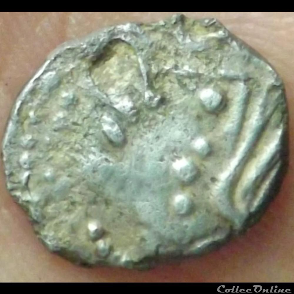 DT série 884 Quinaire KALETEDOY monnaie antique gauloise dt serie 884 quinaire kaletedoy