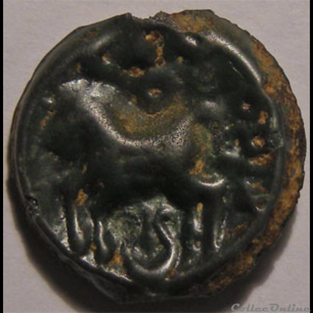 monnaie antique gauloise serie 962 dt 3259 potin tvronos cantorix