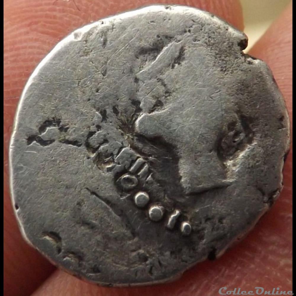 Série 941 DT 3243 Quinaire SEQVANOIOTVOS monnaie antique gauloise serie 941 dt 3243 quinaire seqvanoiotvos
