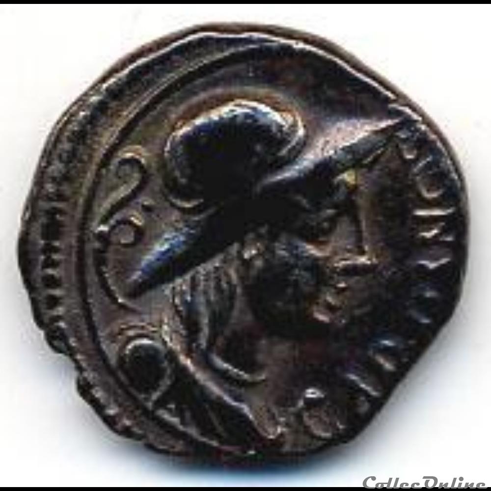 Série 61 DT 537 Quinaire CARMANOS/COMIOS monnaie antique gauloise serie 61 dt 537 quinaire carmanos comios