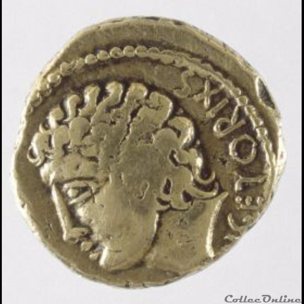 Série 1226 DT 3603 Statère de VERCINGETORIXS monnaie antique gauloise serie 1226 dt 3603 statere de vercingetorixs