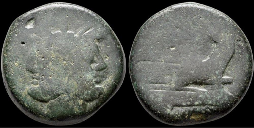 Anonymous 211-210 BC. Rome As Æ coins ancient to romans imperial and republican anonymous 211 210 bc rome as