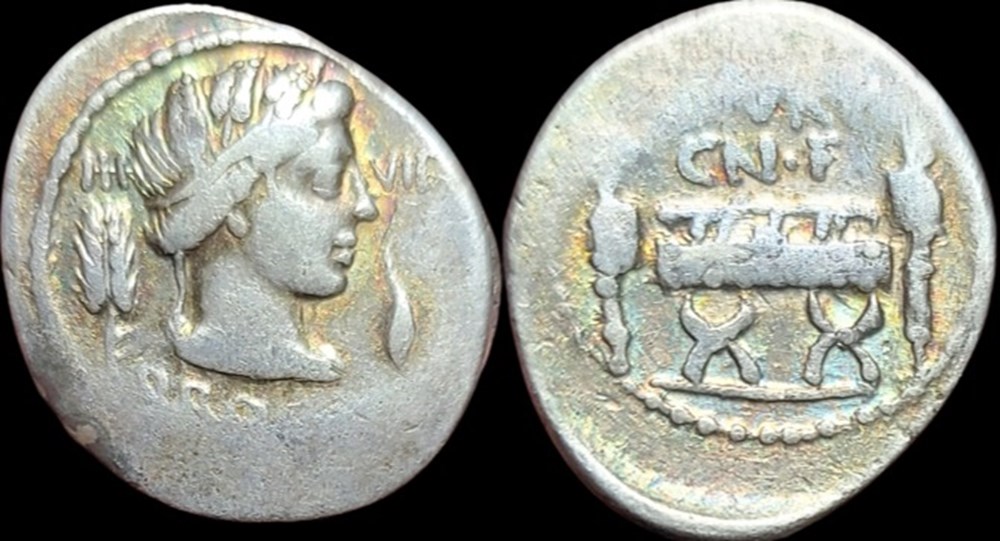 L. FURIUS CN.F. BROCCHUS Denarius (63 BCE). Rome. coins ancient to romans imperial and republican l furius cn f brocchus denarius 63 bce rome