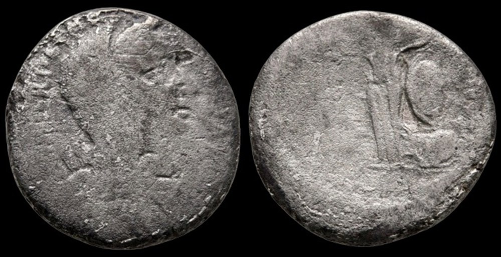 Julius Caesar 49-48 BC. January-February 44 BC. Lifetime issue. P. Sepullius Macer, moneyer. Rome D coins ancient to romans imperial and republican julius caesar 49 48 bc january february 44 bc lifetime issue p sepullius macer moneyer rome d