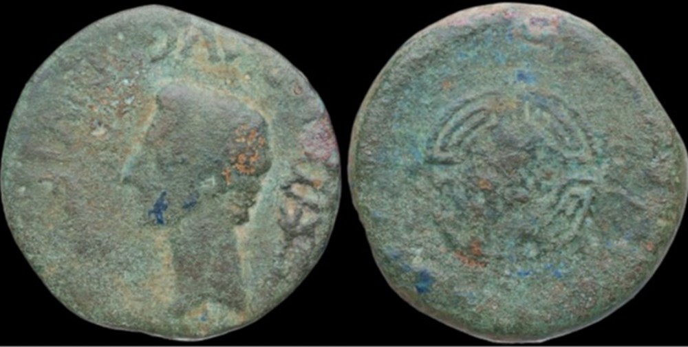 Augustus Hispania, Uncertain mint.. 27 B.C.-A.D. 14 coins ancient to greek augustus hispania uncertain mint 27 b c a d 14
