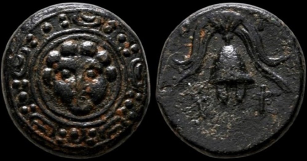 Alexander III "the Great" Salamis, Cyrpus. 336-323 BC. Bronze Æ17 mm., 2.79 g. coins ancient to greek alexander iii the great salamis cyrpus 336 323 bc bronze 17 mm 2 79 g
