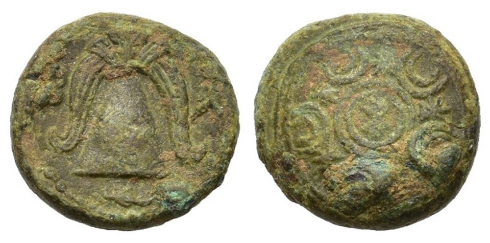Alexander III ‘the Great’. 336-323 BC. Æ Unit (15mm 3.91 g). Uncertain Macedonian mint. coins ancient to greek alexander iii the great 336 323 bc unit 15mm 3 91 g uncertain macedonian mint