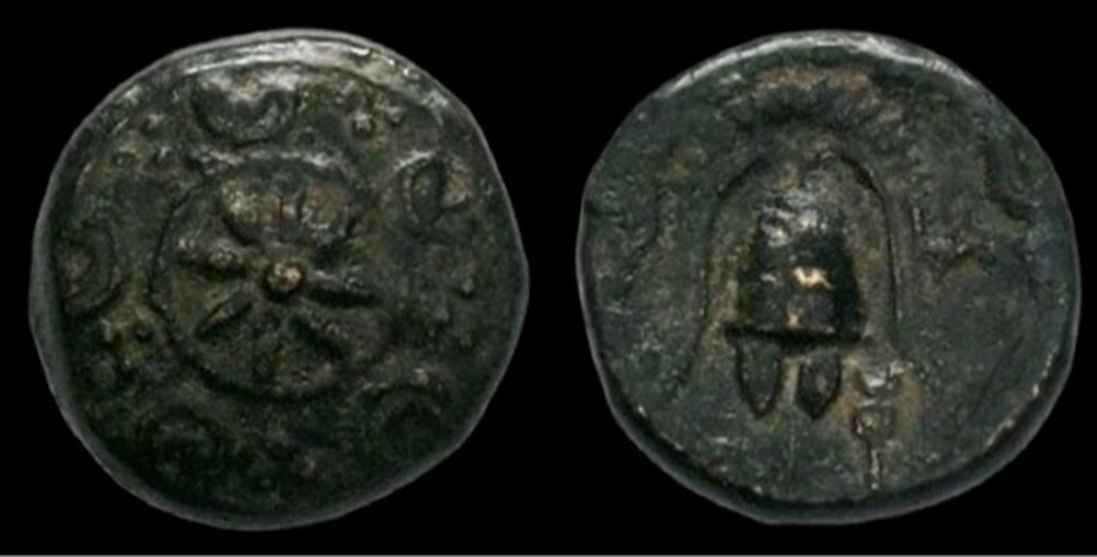Alexander III the Great (336-323 BC). Ae 1/4 Unit. Uncertain mint in Macedon.Possible lifetime issue coins ancient to greek alexander iii the great 336 323 bc ae 1 4 unit uncertain mint in macedon possible lifetime issue